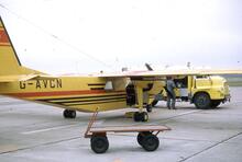 0l 017675E Islander Alderney airport August 1968