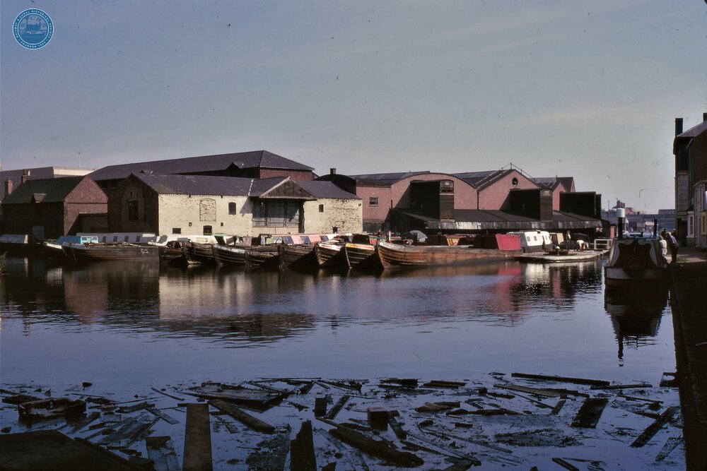 BCN Main Line. Worcester Bar and warehouses. 09/09/1966