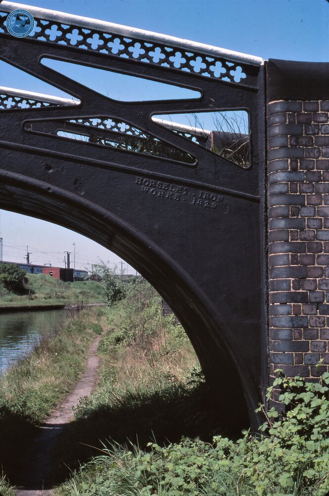BCN Old Main Line: Bromford Junction, Horseley Bridge 1829. 28/05/1978