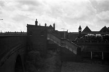 Spon Lane Station and New Main Line Canal, 13/06/65