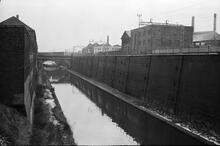 Looking S from Stewart aqueduct to New Main Line 04/12/66