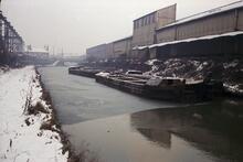 S of Bromford Lane looking N, New Main Line, 26/12/68
