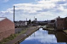 BCN Main Line. Roving Bridge Factory Junction. 14/09/1970