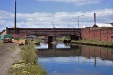 BCN Main Line. Albion Bridge. 11/07/1970