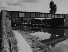 Tipton Factory Junction Roving Bridge Looking East, 14 September 1970