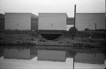 Entrance to Basin by Albion Station, New Main Line, 1965