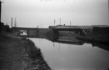 Pudding Green Junction, Wednesbury Old Canal to Right, 1965