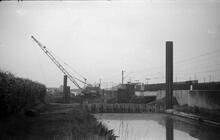 Ryland Aqueduct looking towards Tipton, New Main Line, 22/09/67