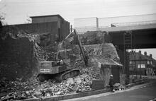 Ryland Aqueduct looking to Great Bridge, New Main Line, 09/09/67