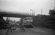 Ryland Aqueduct looking to Great Bridge, New Main Line, 22/09/67