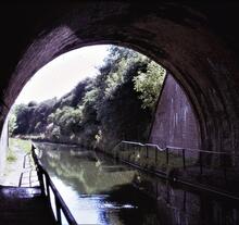 BCN Main Line. South End Coseley Tunnel. 14/09/1970