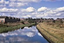 BCN Main Line. North from Ox Leasowes Bridge. 14/09/1970