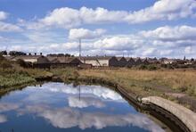 BCN Main Line. Ox Leasowes Bridge and Bloomfield Stop. 14/09/1970