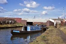 BCN Old Main Line. Dixon Street Bridge. Nansen II Tug & butty. 14/09/1970
