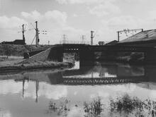 Deepfields Junction  looking East, 14 September 1970