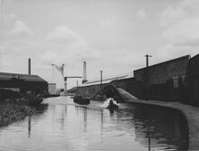 Monmore Green, BCN West from Cable Street Bridge, Wolverhampton, 14 September 1970