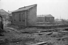 Sidings at Factory Basin, Tipton, New Main Line 05/12/66