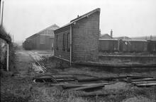Sidings at Factory Basin, Tipton, New Main Line 05/12/66