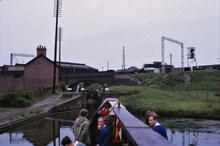 BCN Main Line. Wolverhampton Locks. CACTUS on approach to Lock 4. 06/06/1965