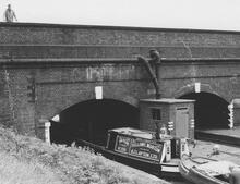Tividale Aqueduct rebuilt 1895, Old Main Line, 2 June 1968
