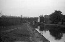 Tividale Aqueduct looking S, Netherton Tunnel Branch 1965