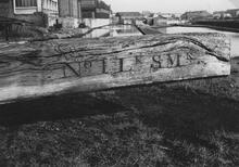 Smethwick  locks and balance beam on old locks 9/1958