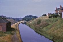 BCN Old Main Line: Old Main Line as seen from Brasshouse Lane. 09/09/1966