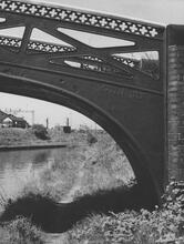Bromford Junction, Turnover Bridge by Horseley Iron Works, 1829, 28 May 1978
