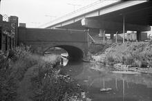 Spon LaneBridge and M5, view N, Old Main Line 22/09/71