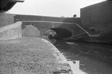 Spon Lane Bridge view South, Old Main Line 22/09/71