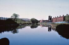 BCN Old Main Line: near Shenstones Weir. TI works. 28/05/1978?