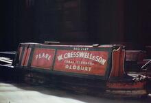Cresswell's PEARL at Oldbury, Birmingham Canal Navigations Old Main Line, 17th April 1964