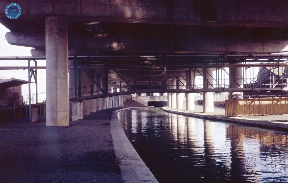 Anchor Bridge, Oldbury, Birmingham Canal Navigations Old Main Line, May 1971