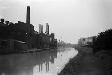 Accles & Pollocks Works NW from High Bridge, Oldbury, Old Main Line, 1965
