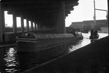 Looking towards Tipton, with Blakeley Hall Bridge and M5, Old Main Line, 17/10/71
