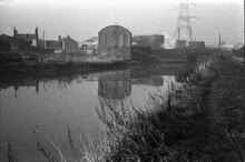 Approaching Whimsey Bridge, Oldbury, Old Main Line, 29/12/72