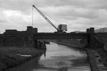 Railway Bridge Demolition, Oldbury, Old Main Line, 27/05/72