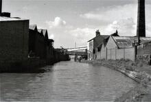 Dudley Port Bridge (CRT name Dudley Port Highway Bridge), looking towards Tipton