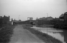 Dudley Road Bridge, looking towards Smethwick, Old Main Line, 1965