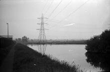 Titford Pools from Birchfield Lane Bridge, Portway Branch, Titford Canal, 1965