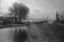 2nd Lock Up from Walsall Canal, Toll End Canal, 10 December 1966