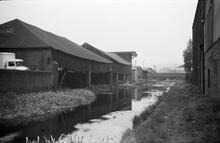 SW from W Bromwich St Bridge to Cock's Croft Bridge, Oldbury Loop, 1965