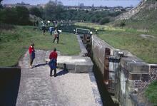 Parkhead Top Lock, Dudley No 1 Canal