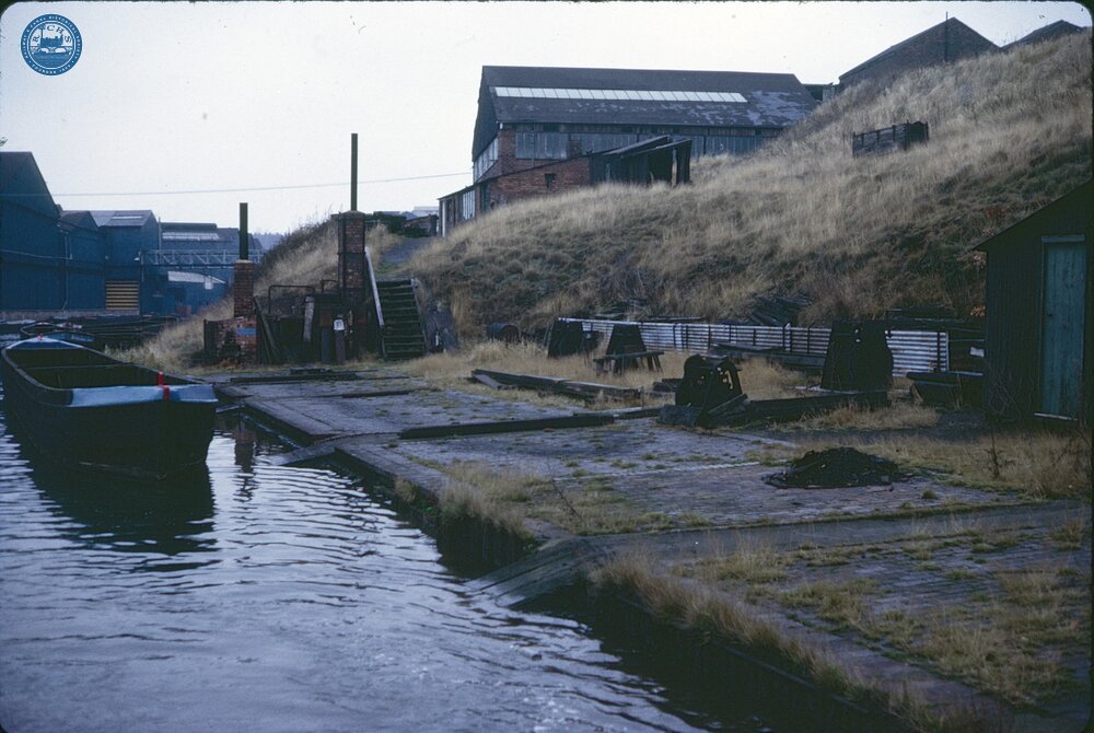 Boatyard at Coombeswood Tube Works, Dudley No 2 Canal