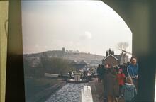 Dudley tunnel reopening. April 1983