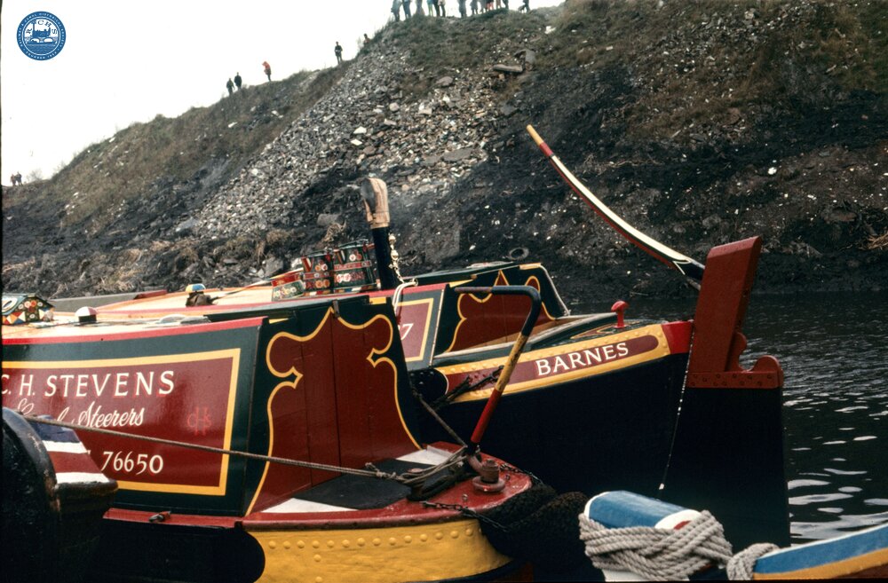 Dudley tunnel reopening. April 1973