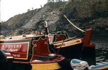 Dudley tunnel reopening. April 1973