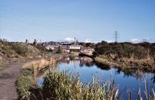 BCN Dudley No 2 Canal. Parkhead Windmill End. Blackbrook Bridge. 18/09/1983