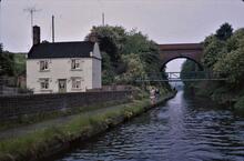 BCN Dudley No 2 Canal. Parkhead Windmill End. Site of Brewins Tunnel, High Bridge and BCN Cottage. 02/06/1968