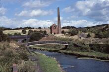 BCN Dudley No 2 Canal. Parkhead Windmill End. Windmill End Junction and Cobbs Engine House. 18/09/1983